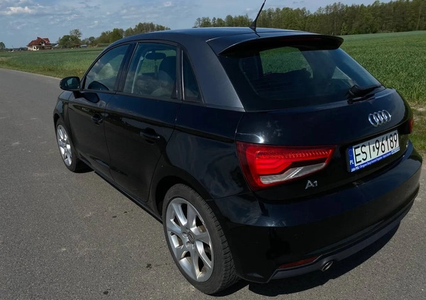 Audi A1 cena 37900 przebieg: 149377, rok produkcji 2015 z Sieradz małe 121